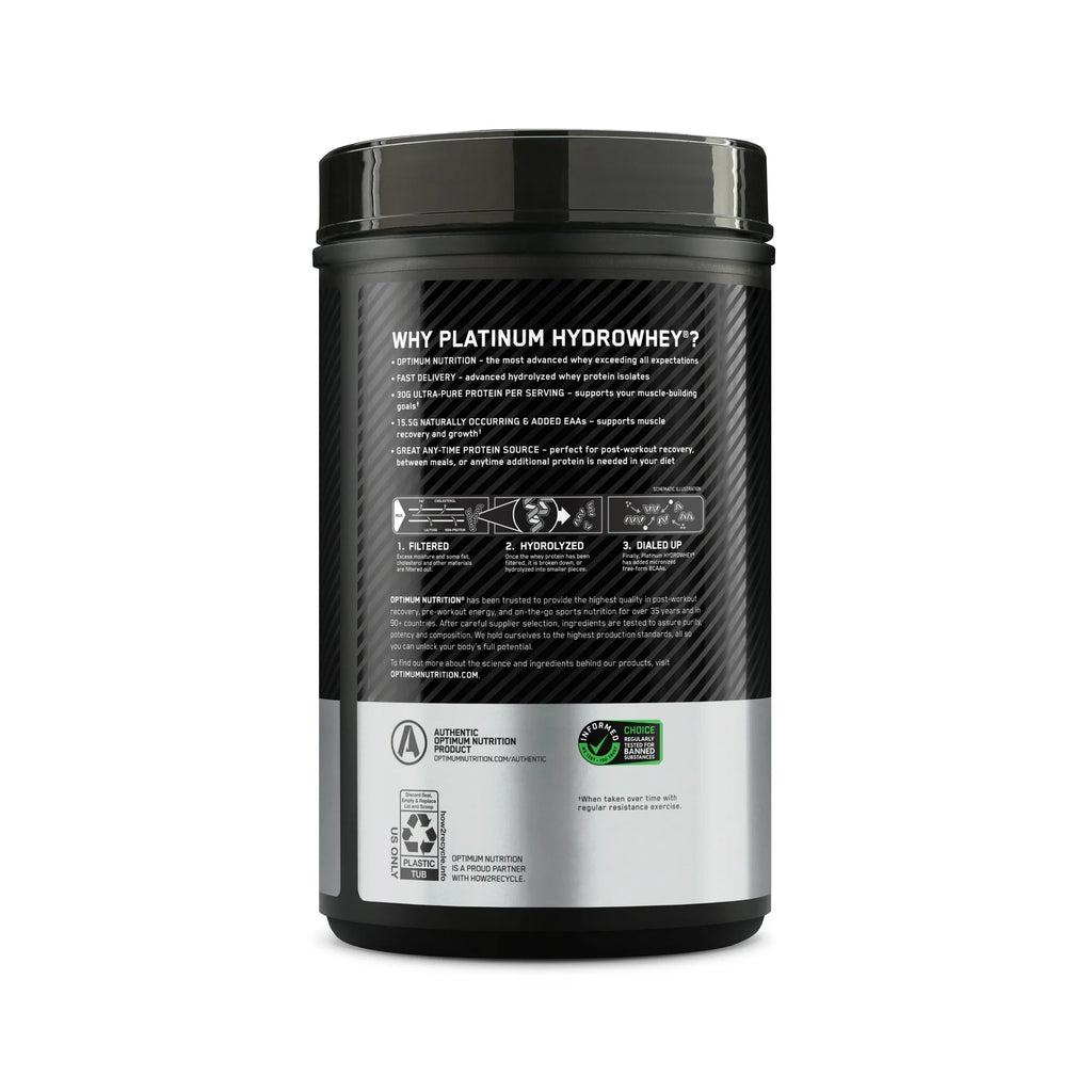 Optimum Nutrition Platinum Hydro Whey 850 г