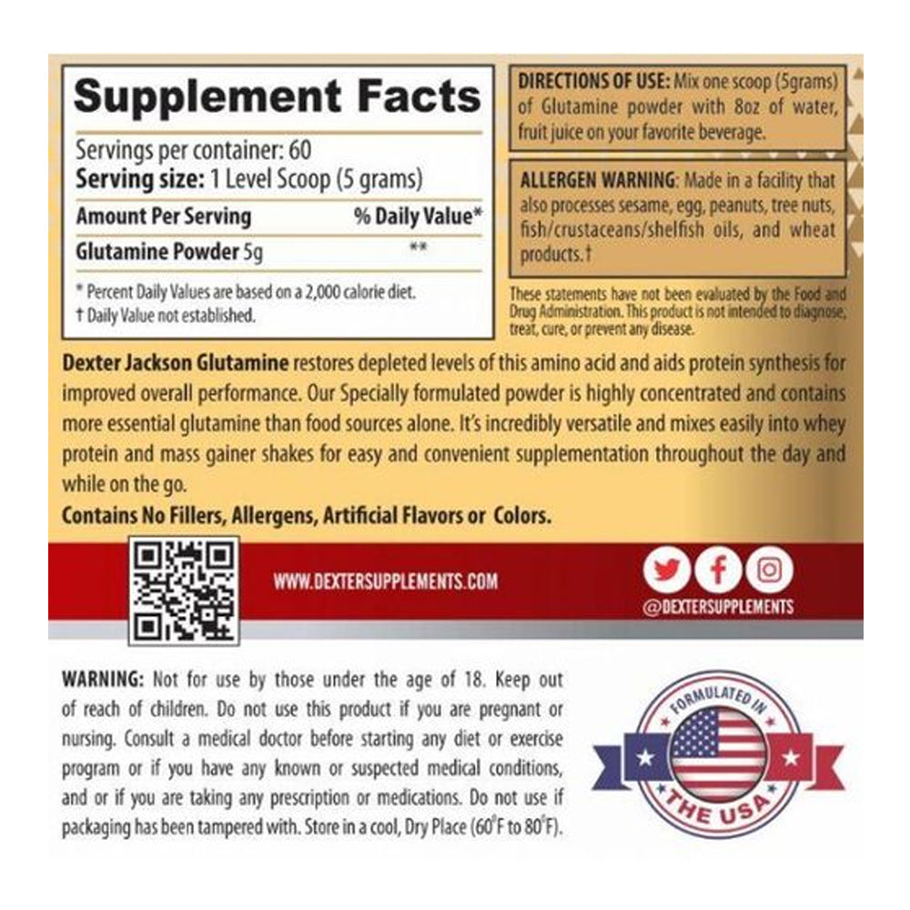 Dexter Jackson Glutamine, 300 г