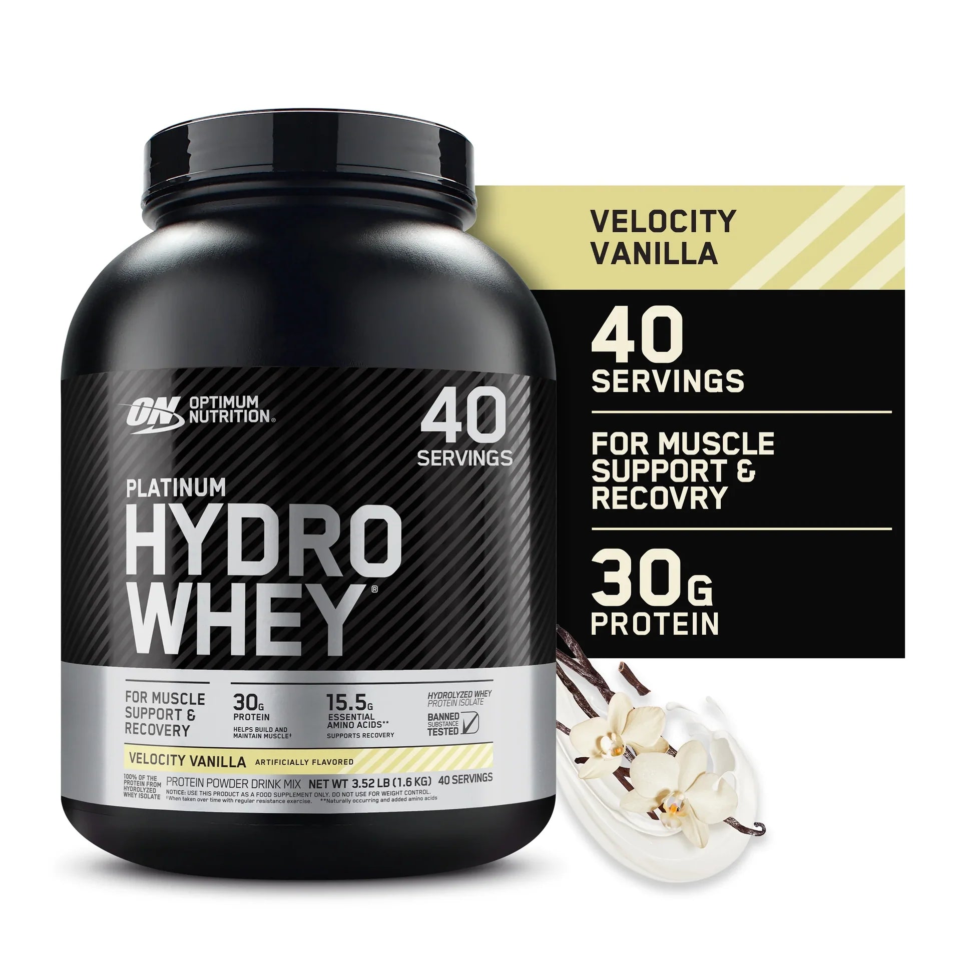 Optimum Nutrition Platinum Hydro Whey, 1.6 кг