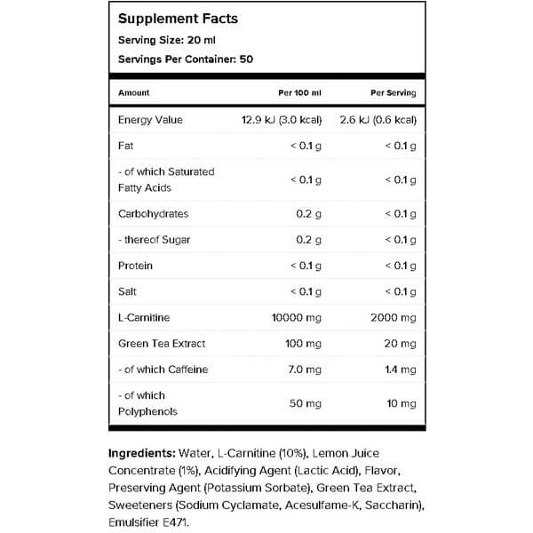 Maxler L-Carnitine 2000, 1000 мл