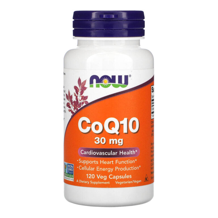 NOW CoQ10 30 mg, 120 капсул