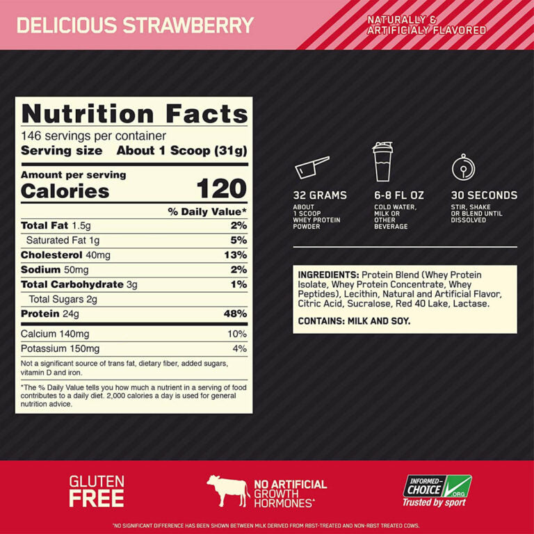 Optimum Nutrition Whey Gold Standard 100%, 4.54 кг