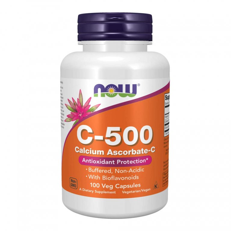 NOW Vitamin C-500 CA, 100 капсул