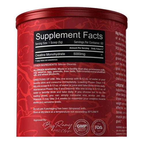 Big Ramy Labs Creatine, 300 г