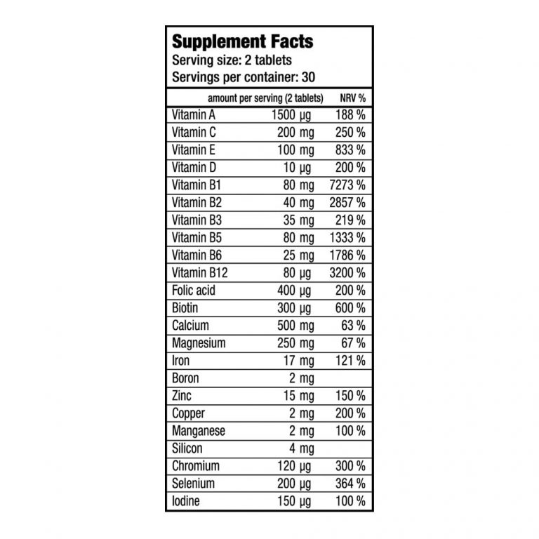BioTechUSA Multivitamin for Women, 60 таблеток