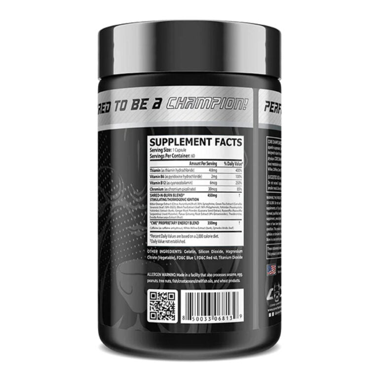 Core Champs Shred N Burn, 120 капсул