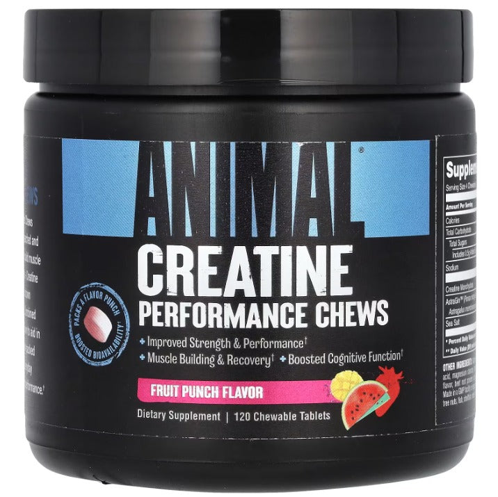 Universal Animal Creatine Chews, 120 жевательных таблеток