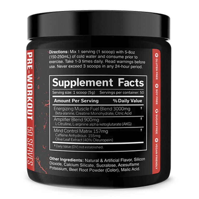 JNX Sports The Curse, 50 порций