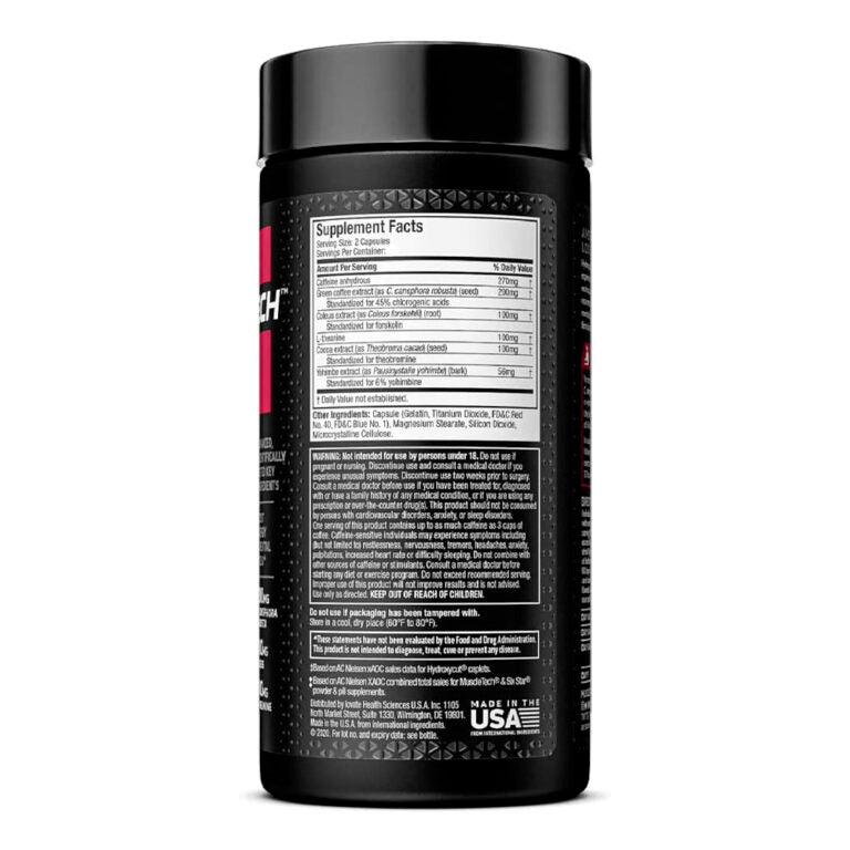MuscleTech Hydroxycut Hardcore Elite‚ 110 капсул