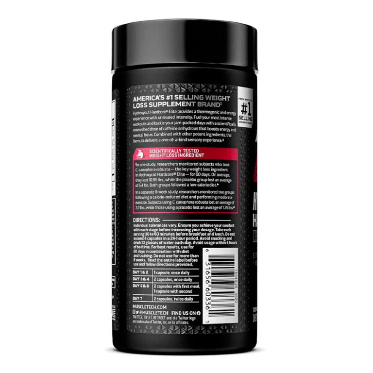 MuscleTech Hydroxycut Hardcore Elite‚ 110 капсул