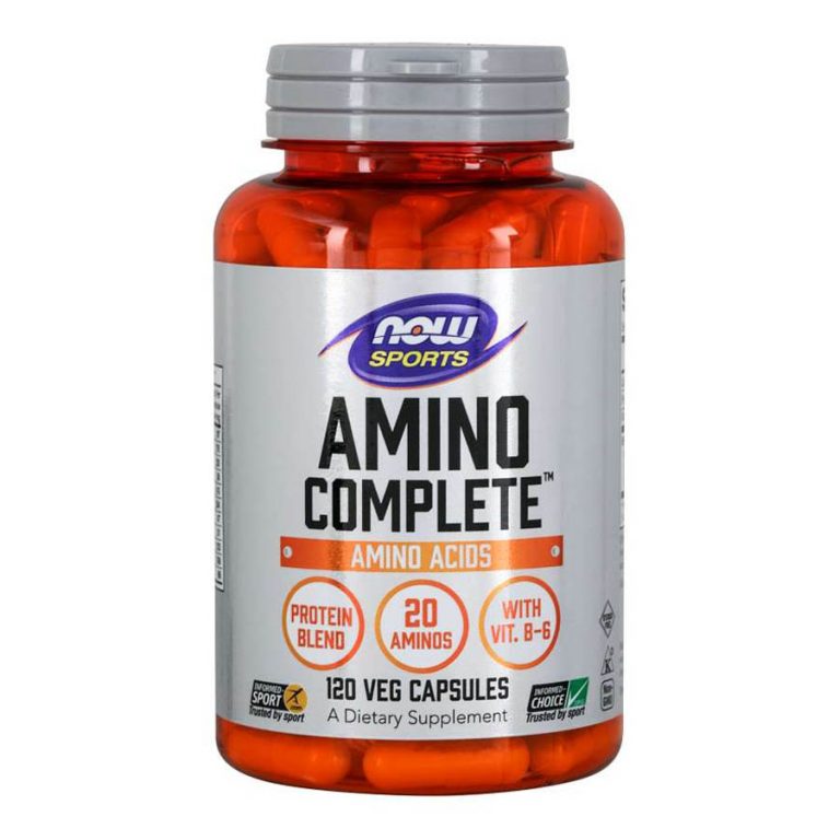 NOW Amino Complete, 120 капсул