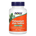 NOW Potassium Plus Iodine, 180 таблеток
