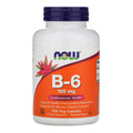 NOW Vitamin B-6, 100мг, 250 капсул