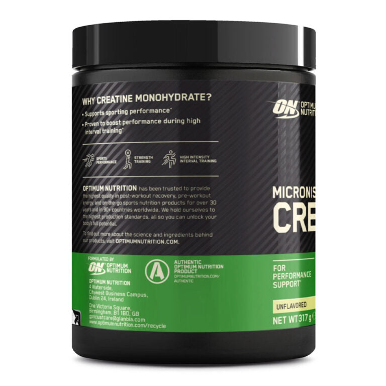 Optimum Nutrition Creatine Powder EU, 317 г