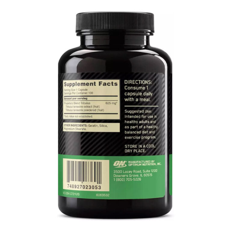 Optimum Nutrition Tribulus, 100 капсул