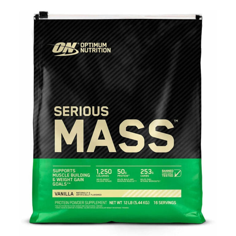 Optimum Nutrition Serious Mass, 5.44 кг