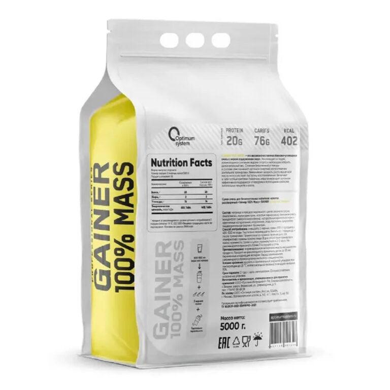 Optimum System 100% Mass Gainer‚ 5 кг