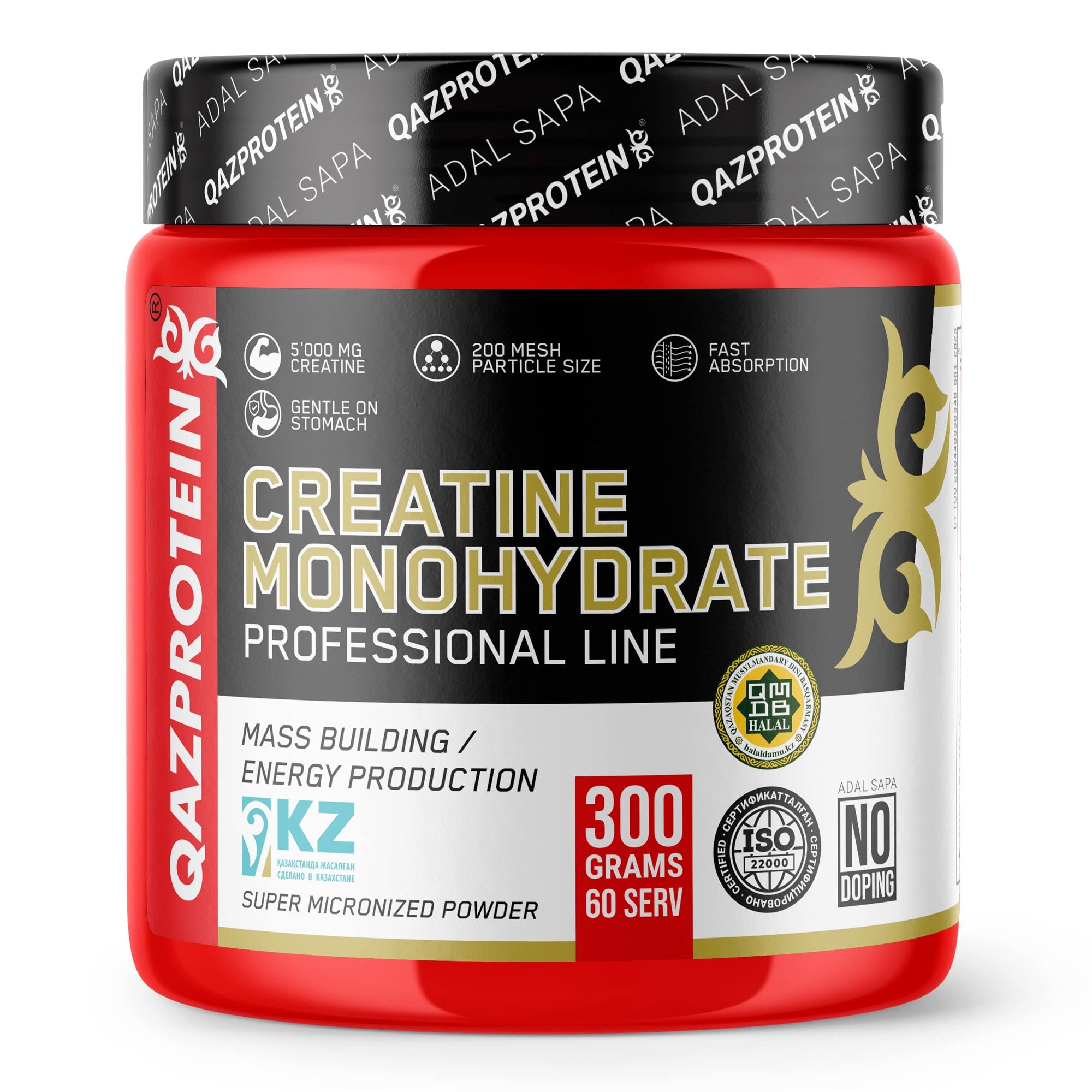 Qazprotein Creatine Monohydrate, 300 г