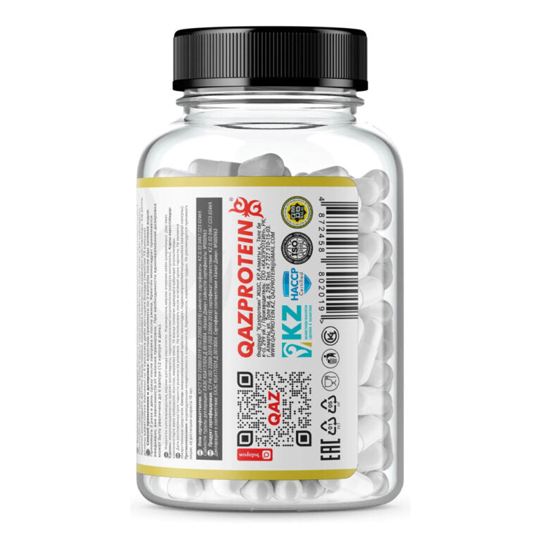 Qazprotein Creatine Caps, 120 капсул