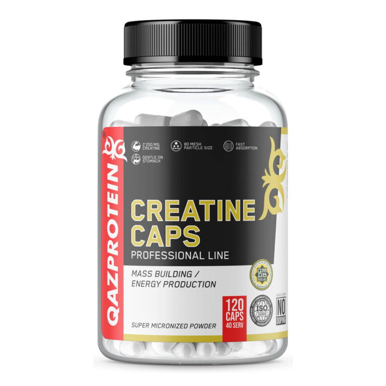 Qazprotein Creatine Caps, 120 капсул