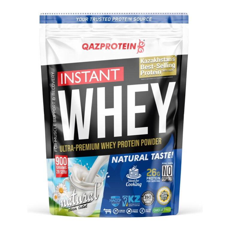 Qazprotein 100% Instant WHEY, 900 г