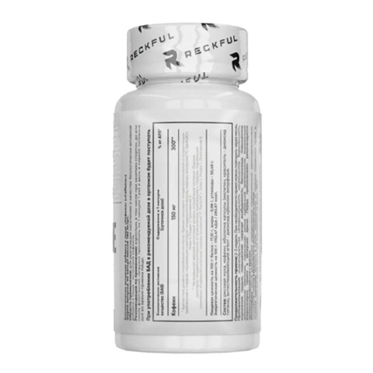 Reckful Caffeine, 60 капсул